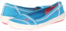 Dark Solar Blue/Bahia Pink/Chalk adidas Outdoor Boat Slip-On Sleek for Women (Size 10)