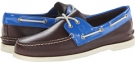 Brown/Blue Sperry Top-Sider A/O 2-Eye Patent for Men (Size 10.5)