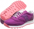 Raspberry/Light Grey Saucony Originals Jazz O Ballistic for Women (Size 9.5)