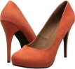 Coral Suede Michael Antonio Love You for Women (Size 7)