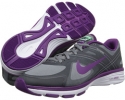 Cool Grey/Light Lucid Green/Violet Shade/Bright Grape Nike Dual Fusion TR 2 for Women (Size 10)