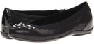 Black Foil Lizard w/ Studs DKNY Sunny with Studs for Women (Size 8.5)