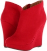 Red Suede Michael Antonio Cane Suede for Women (Size 7.5)