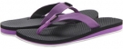 Purple/Black Teva Original Flip for Women (Size 8)
