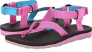 Pink/Blue Teva Original Sandal for Women (Size 8)