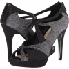 Black/Silver Flash E! Live from the Red Carpet Geraldine for Women (Size 8)