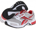 White/Steel/Pure Silver/Stadium Red/Black/Foggy Grey Reebok Southrange Run L for Men (Size 12.5)