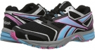 Black/Electro Pink/Pure Silver/Neon Blue/Flat Grey Reebok Southrange Run L for Women (Size 5)