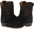 Black Suede Frye Billy Stitch Short for Women (Size 7.5)