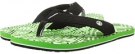 Neon Green Volcom Fraction for Men (Size 10)