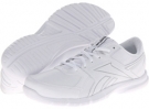 White/Pure Silver Reebok Walkfusion RS Leather for Women (Size 10.5)