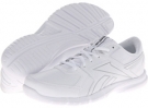 White/Pure Silver Reebok Walkfusion RS Leather for Women (Size 8.5)