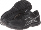 Black/Gravel/Pure Silver Reebok Walkfusion RS Leather for Women (Size 9)