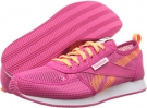 Pink Fusion/Orange/White/Reebok Royal Reebok Reebok Royal CL Jogger SE for Women (Size 7)