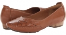 Cognac Clarks England Fara Paige for Women (Size 5.5)