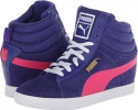 Spectrum Blue PUMA Puma Classic Wedge for Women (Size 9.5)