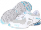 White/Blue Atoll PUMA Cell Riaze TTM for Women (Size 10)