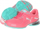 Calypos Coral/Electric Green PUMA Cell Riaze TTM for Women (Size 7.5)