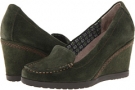 Antiba Green Suede Naturalizer Paisley for Women (Size 7)