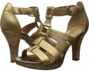 Spiced Gold Metallic Naturalizer Dafny for Women (Size 8)