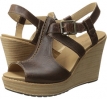 Dark Tan Timberland Earthkeepers Danforth Ankle Strap for Women (Size 7)