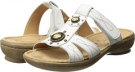 White Leather Naturalizer Journie for Women (Size 7.5)