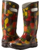 Brown Veggie Multi Bogs Rainboot Veggie for Women (Size 8)