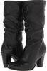 Black Leather Steve Madden Lorreta for Women (Size 7.5)