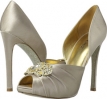 Taupe Satin Nine West Adorette for Women (Size 6.5)
