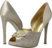 Taupe Satin Nine West Adorette for Women (Size 6)