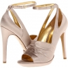 Taupe Satin Nine West Hallee for Women (Size 8.5)