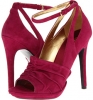 Red Suede Nine West Hallee for Women (Size 7)