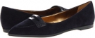 Navy/Black Fabric Nine West Hollis for Women (Size 5)