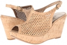 Natural Cork Vaneli Emmie for Women (Size 6)