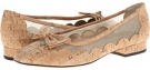 Natural Cork/Beige Mesh Vaneli Florice for Women (Size 9)