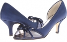 Navy Satin Caparros Kenzo for Women (Size 8.5)