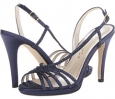 Blue Satin Caparros Kathleen for Women (Size 7.5)