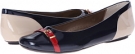 Navy Smack Met Pat/Ecru Mag Pat/Red Smack Pat Vaneli Siesta for Women (Size 9)