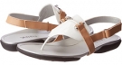 White Mag Patent/Natural Bulgaro Calf Vaneli Wander for Women (Size 6)