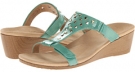 Teal Patent VIONIC with Orthaheel Technology Maggie for Women (Size 5)