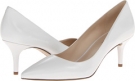 White Leather Leather Nine West Margot for Women (Size 9)