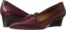 Wine Leather Nine West Natalina for Women (Size 8)