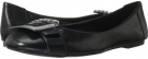 Black Leather Nine West Vincette for Women (Size 7)