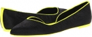 Black/Yellow Pony Hair Nine West Cameron Silver - Sid for Women (Size 6.5)
