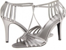 Society Grey/Crystal Satin LAUREN by Ralph Lauren Adasia for Women (Size 8.5)