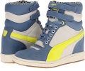 Blue Shadow PUMA Sky Wedge LC Wn's for Women (Size 7)