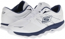 White/Navy SKECHERS Performance GO Run Ultra for Men (Size 11)