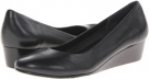 Black Softee Leather Rose Petals Mandy for Women (Size 10.5)