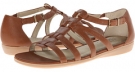 Saddle Tan Sunflower LifeStride Flatiator for Women (Size 6)