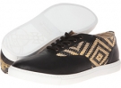 Black/Gold Vivienne Westwood Low Top Maine Mascara Trainer for Men (Size 9)